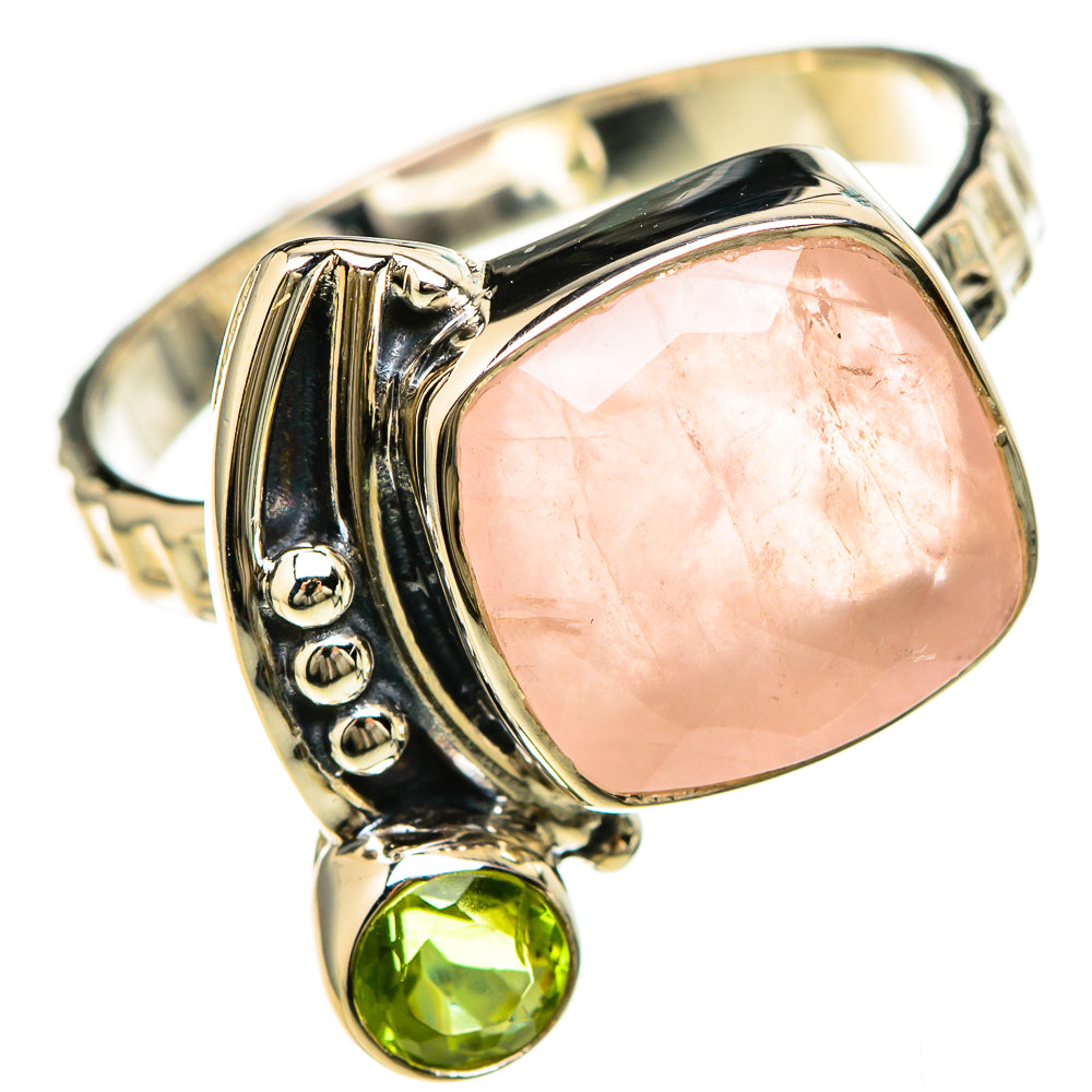 Rose Quartz Rings handcrafted by Anasilvercos - RING129260 - Photo 2