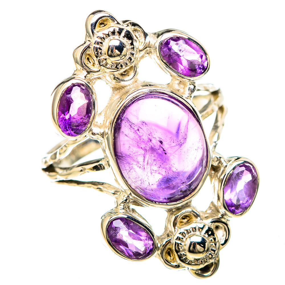 Amethyst Rings handcrafted by Anasilvercos - RING129263 - Photo 2