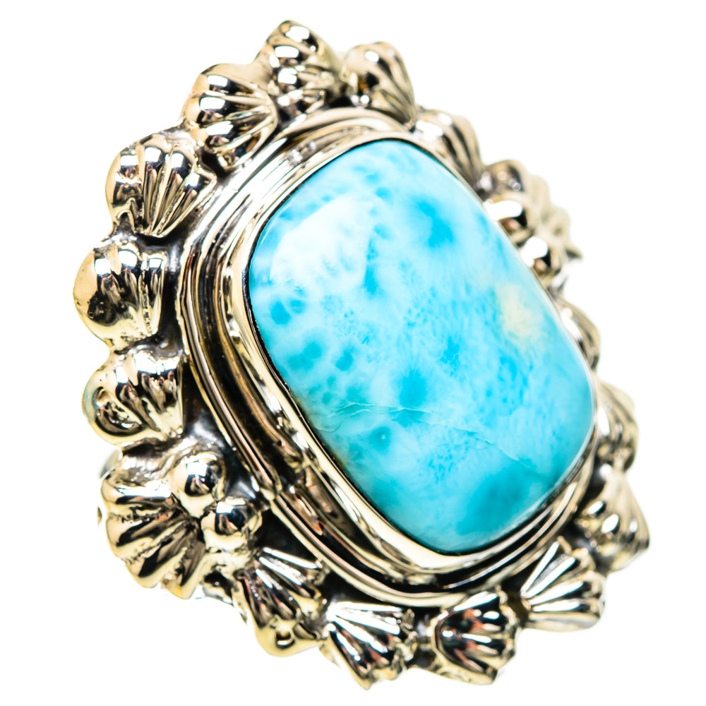 Larimar Rings handcrafted by Anasilvercos - RING129303 - Photo 2