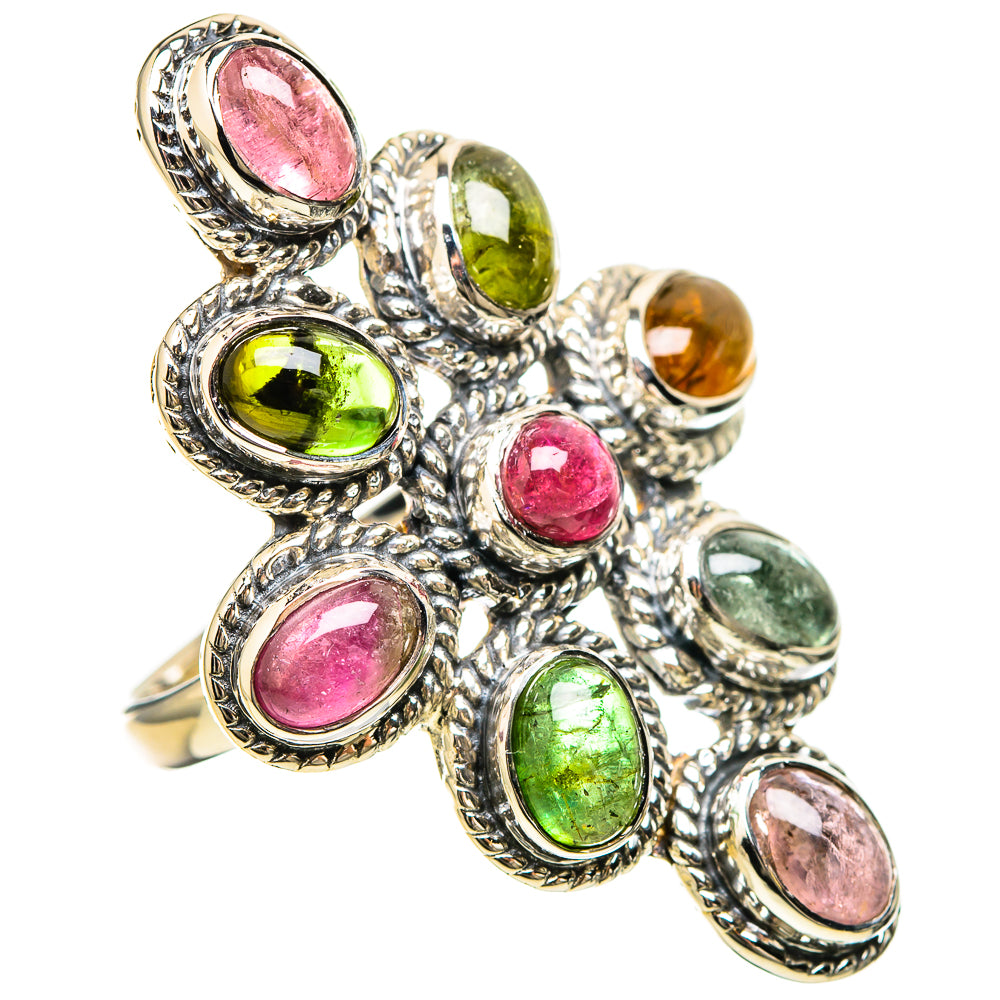 Tourmaline Rings handcrafted by Anasilvercos - RING129306 - Photo 2