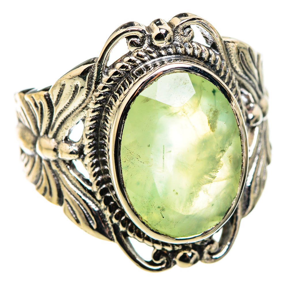 Prehnite Rings handcrafted by Anasilvercos - RING129316 - Photo 2