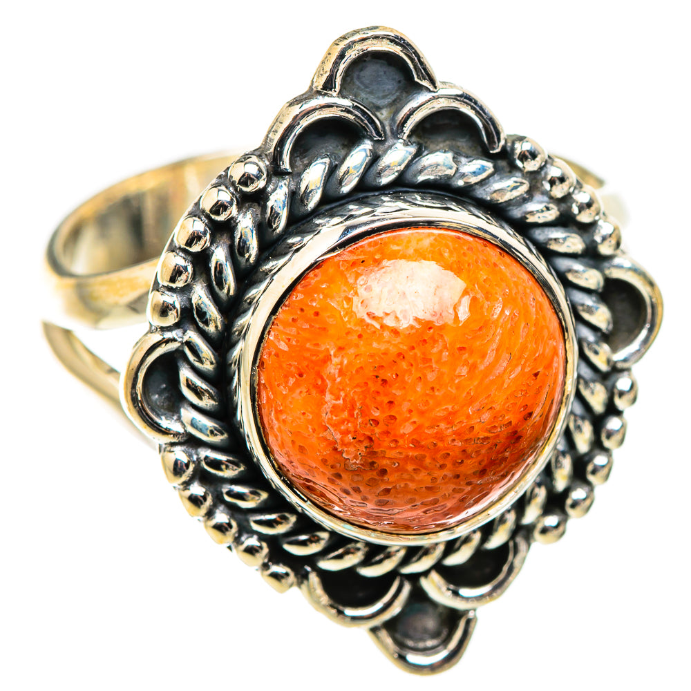 Sponge Coral Rings handcrafted by Anasilvercos - RING129354 - Photo 2