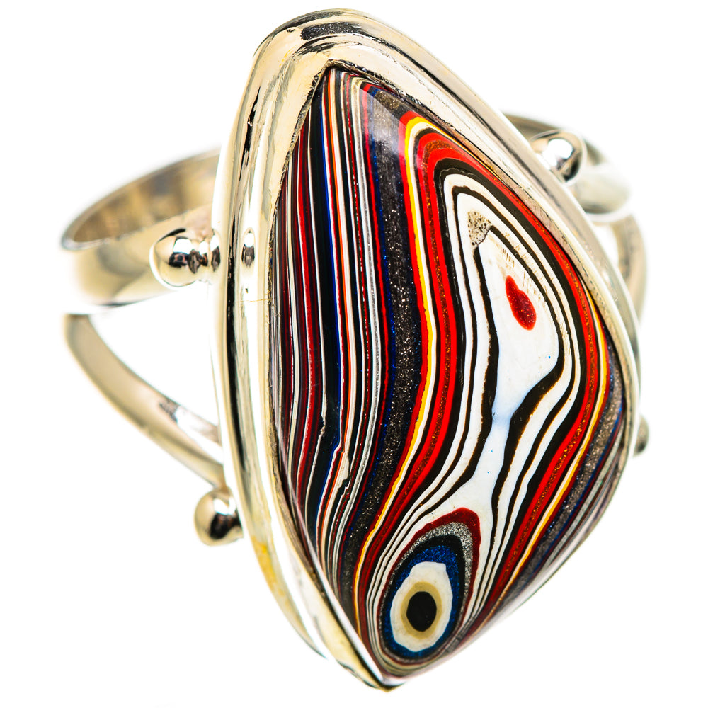 Fordite Rings handcrafted by Anasilvercos - RING129362 - Photo 2