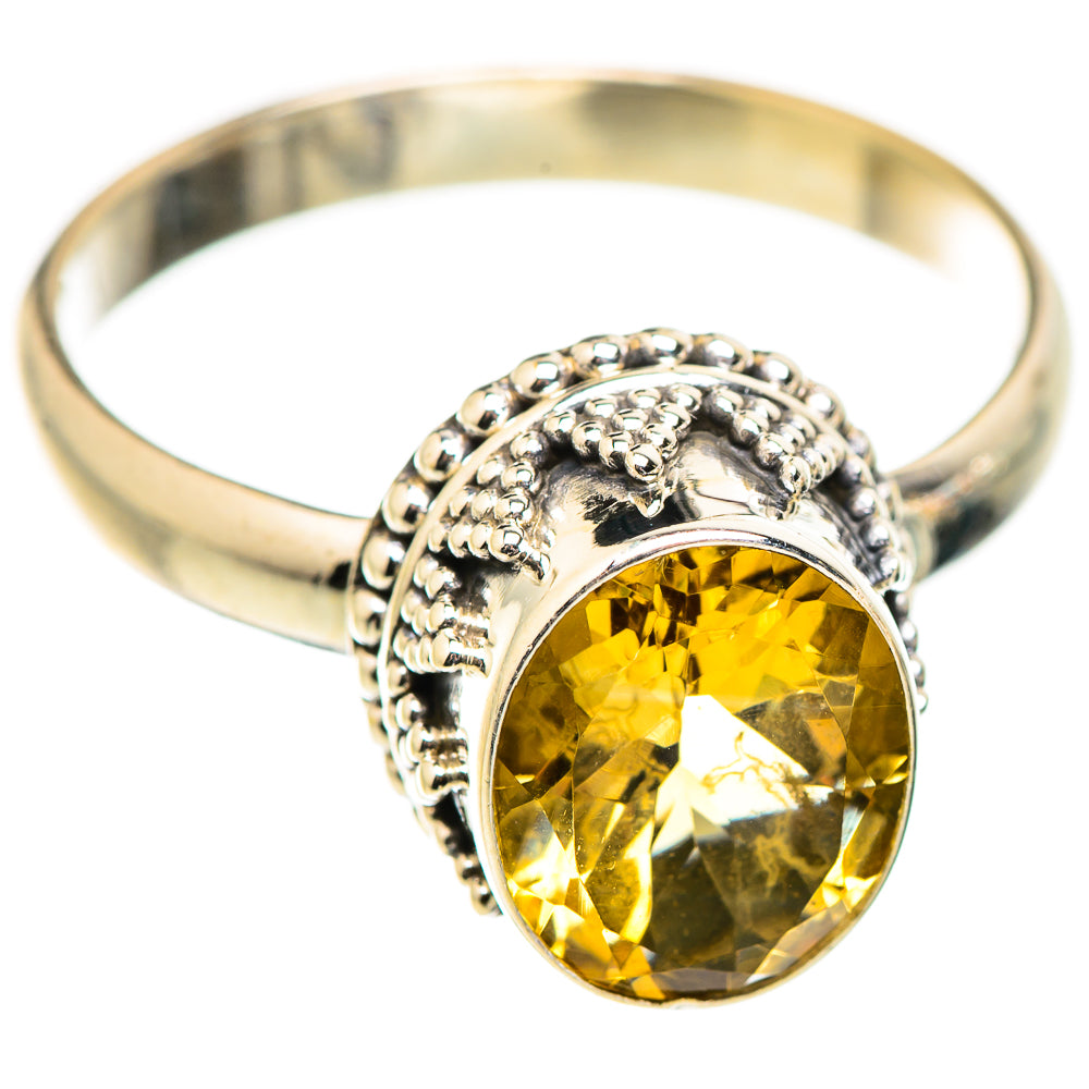 Citrine Rings handcrafted by Anasilvercos - RING129376 - Photo 2