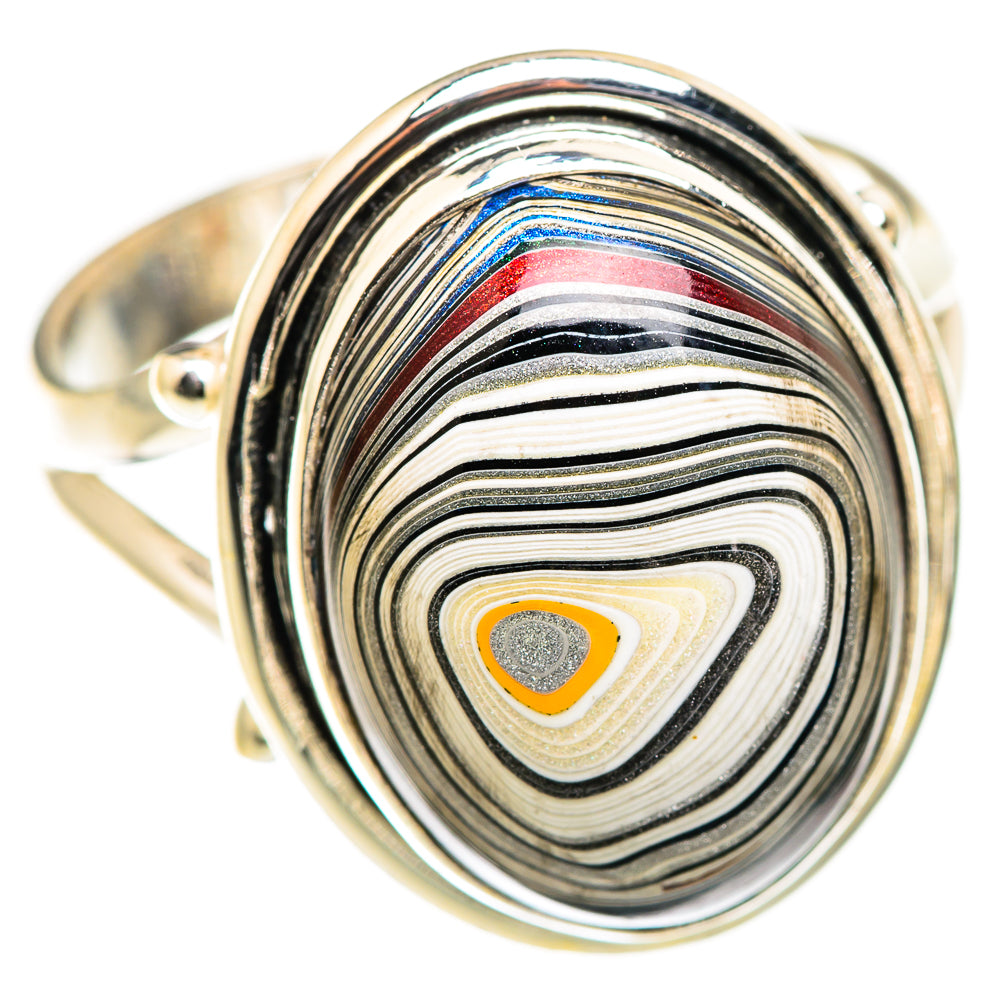 Fordite Rings handcrafted by Anasilvercos - RING129417 - Photo 2