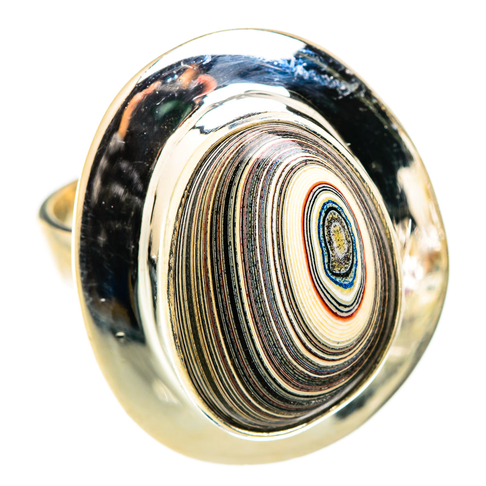Fordite Rings handcrafted by Anasilvercos - RING129439 - Photo 2