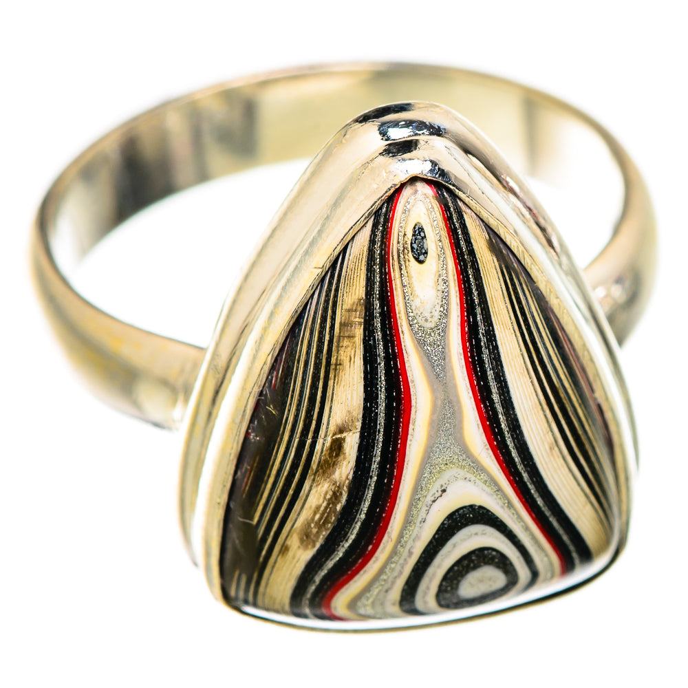 Fordite Rings handcrafted by Anasilvercos - RING129440 - Photo 2