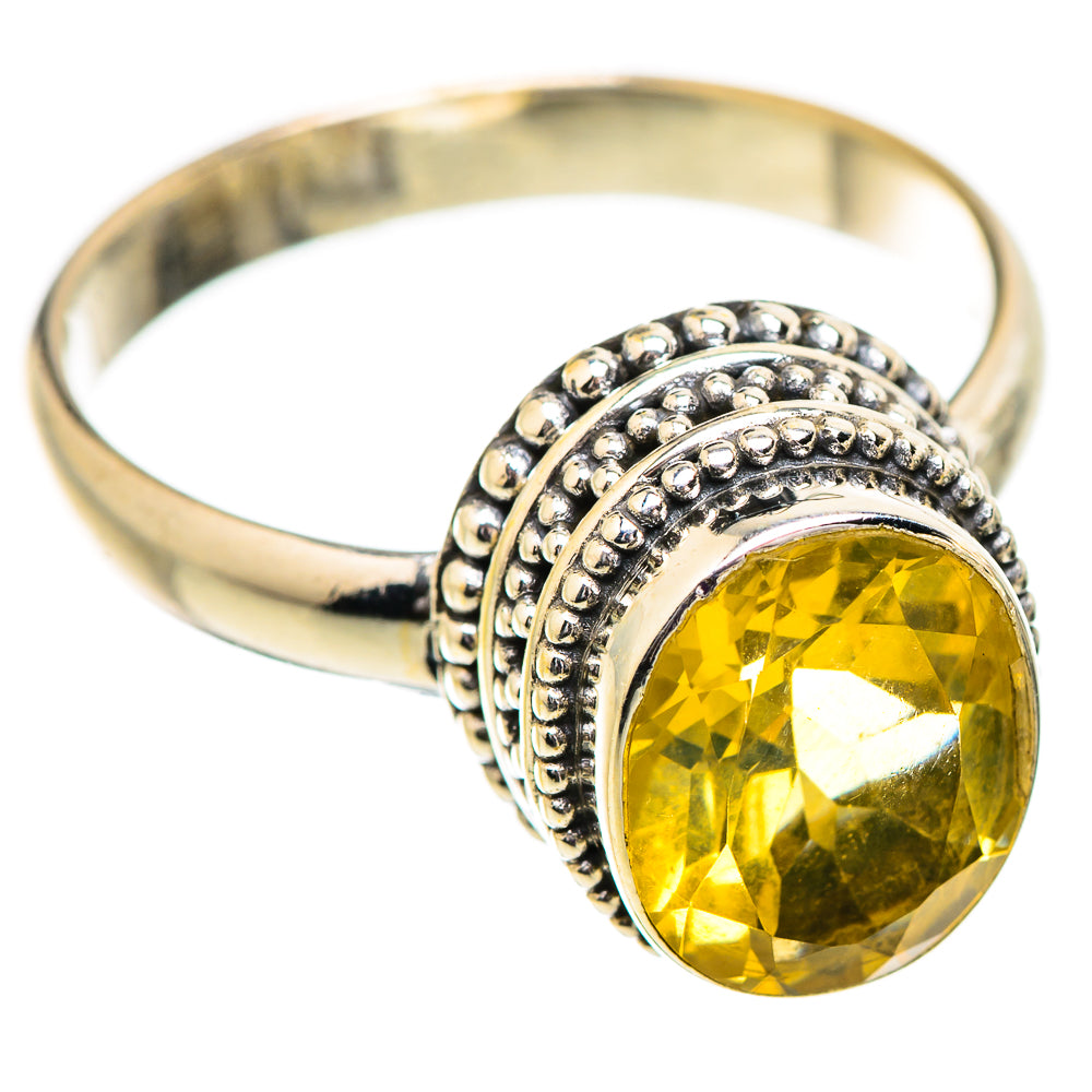 Citrine Rings handcrafted by Anasilvercos - RING129544 - Photo 2