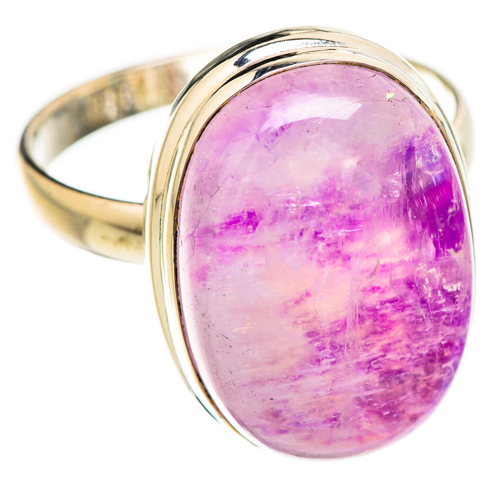 Pink Moonstone Rings handcrafted by Anasilvercos - RING129546 - Photo 2