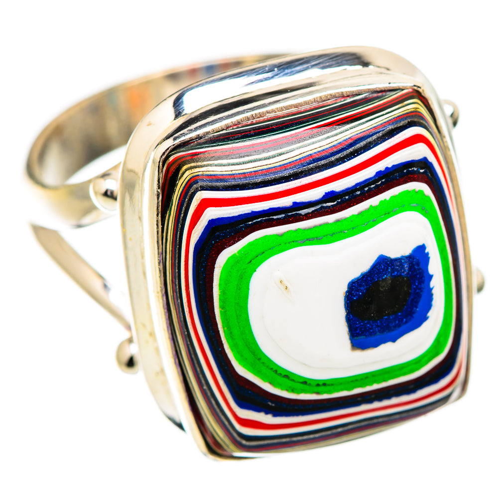 Fordite Rings handcrafted by Anasilvercos - RING129553 - Photo 2