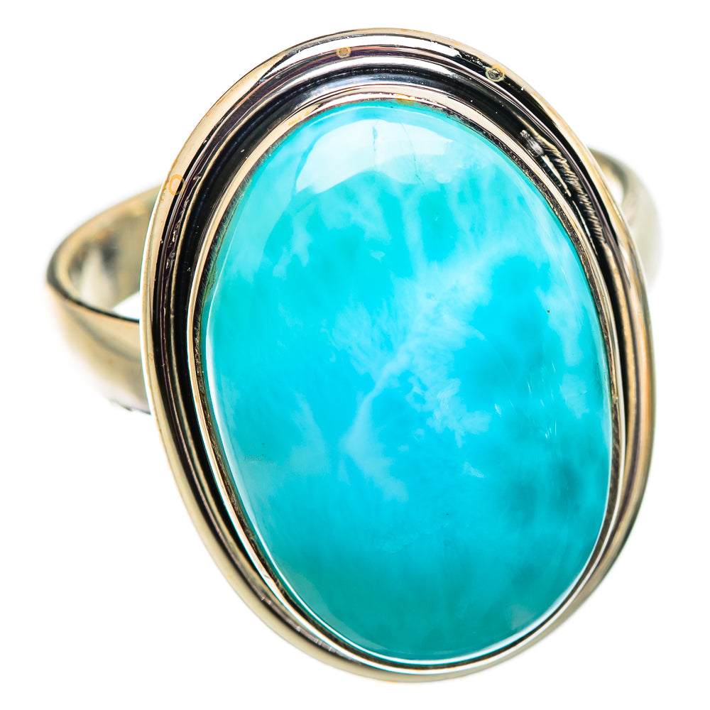Larimar Rings handcrafted by Anasilvercos - RING129560 - Photo 2