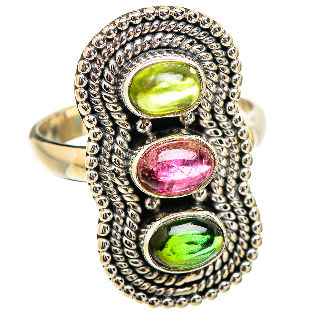 Tourmaline Rings handcrafted by Anasilvercos - RING129576 - Photo 2