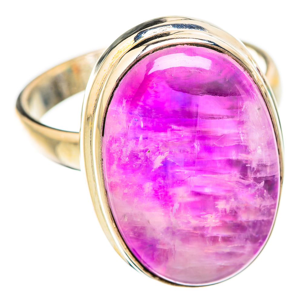 Pink Moonstone Rings handcrafted by Anasilvercos - RING129593 - Photo 2