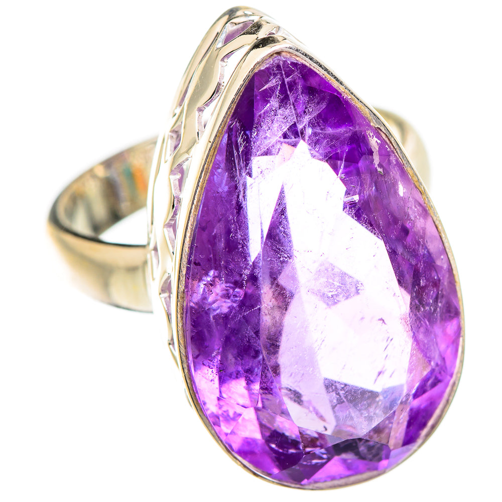 Amethyst Rings handcrafted by Anasilvercos - RING129596 - Photo 2