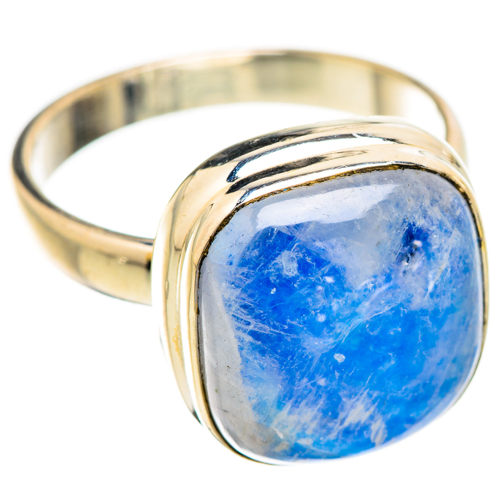Rainbow Moonstone Rings handcrafted by Anasilvercos - RING129609 - Photo 2