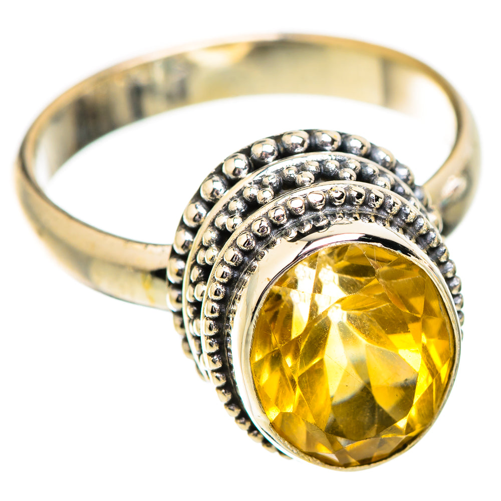 Citrine Rings handcrafted by Anasilvercos - RING129613 - Photo 2