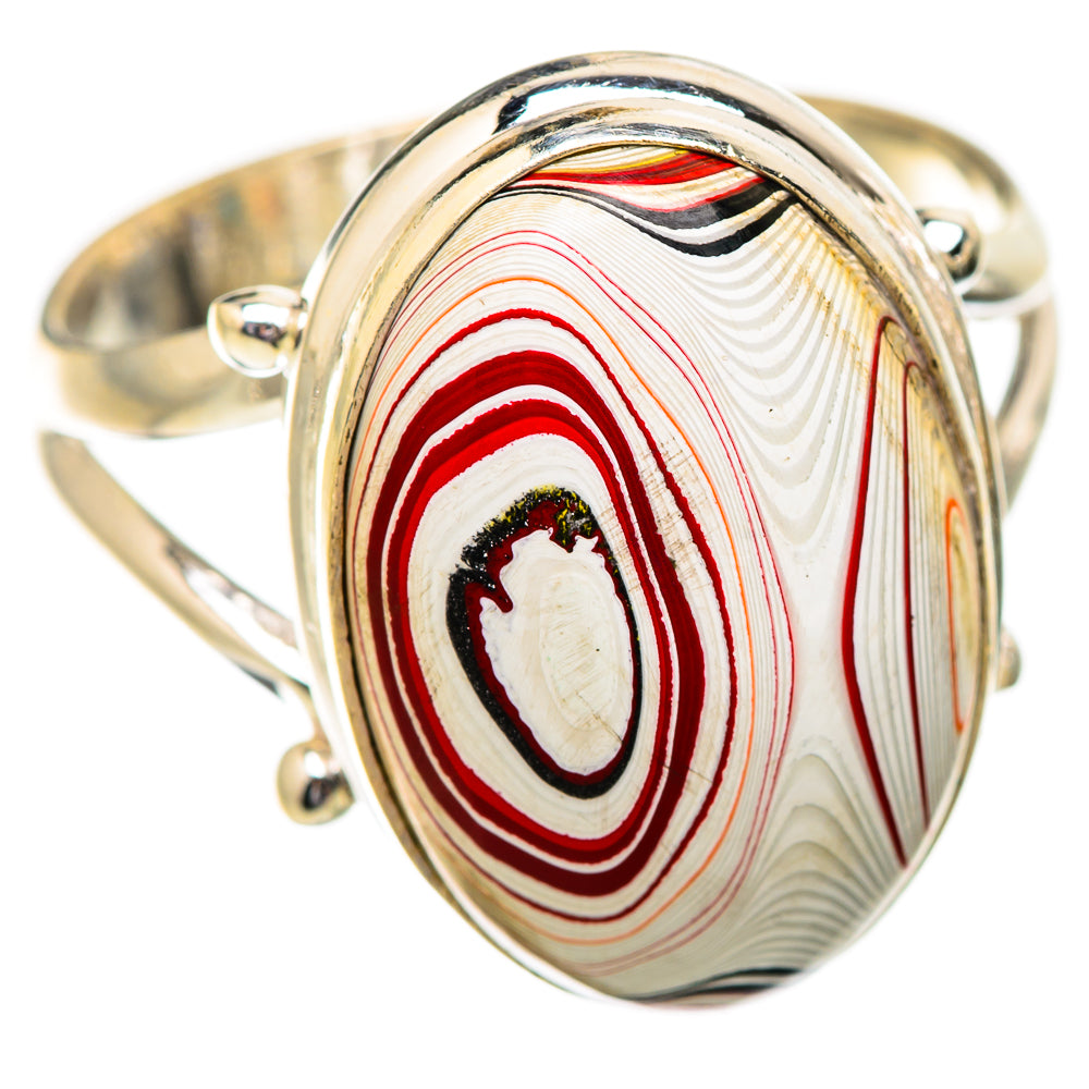Fordite Rings handcrafted by Anasilvercos - RING129618 - Photo 2
