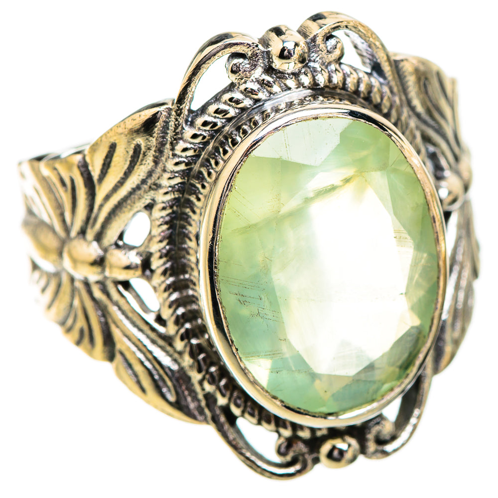 Prehnite Rings handcrafted by Anasilvercos - RING129633 - Photo 2
