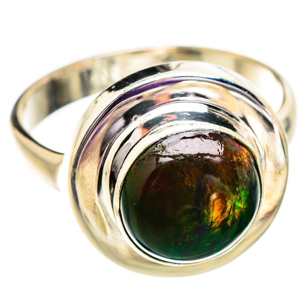 Black Opal Rings handcrafted by Anasilvercos - RING129653 - Photo 2