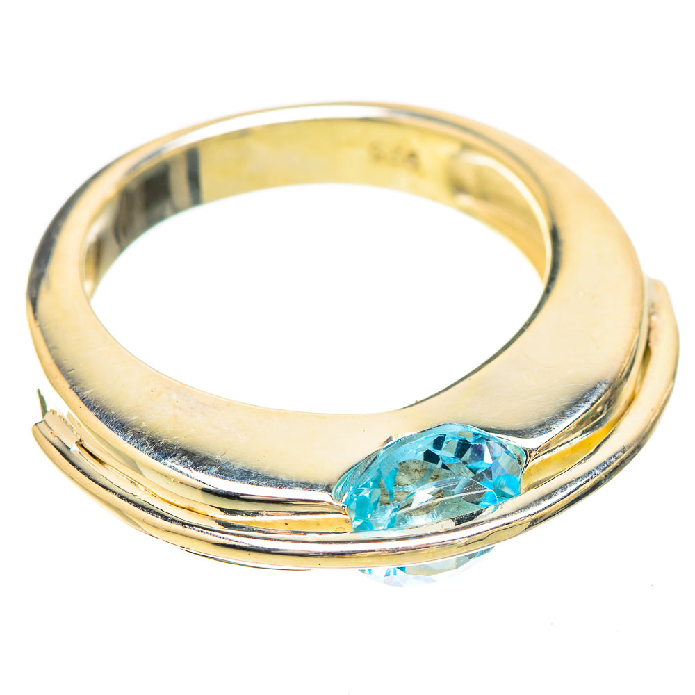 Blue Topaz Rings handcrafted by Anasilvercos - RING129656 - Photo 2