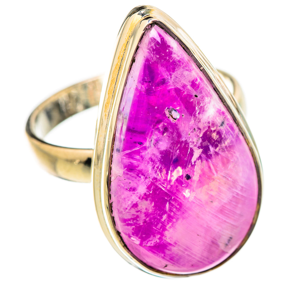 Pink Moonstone Rings handcrafted by Anasilvercos - RING129669 - Photo 2
