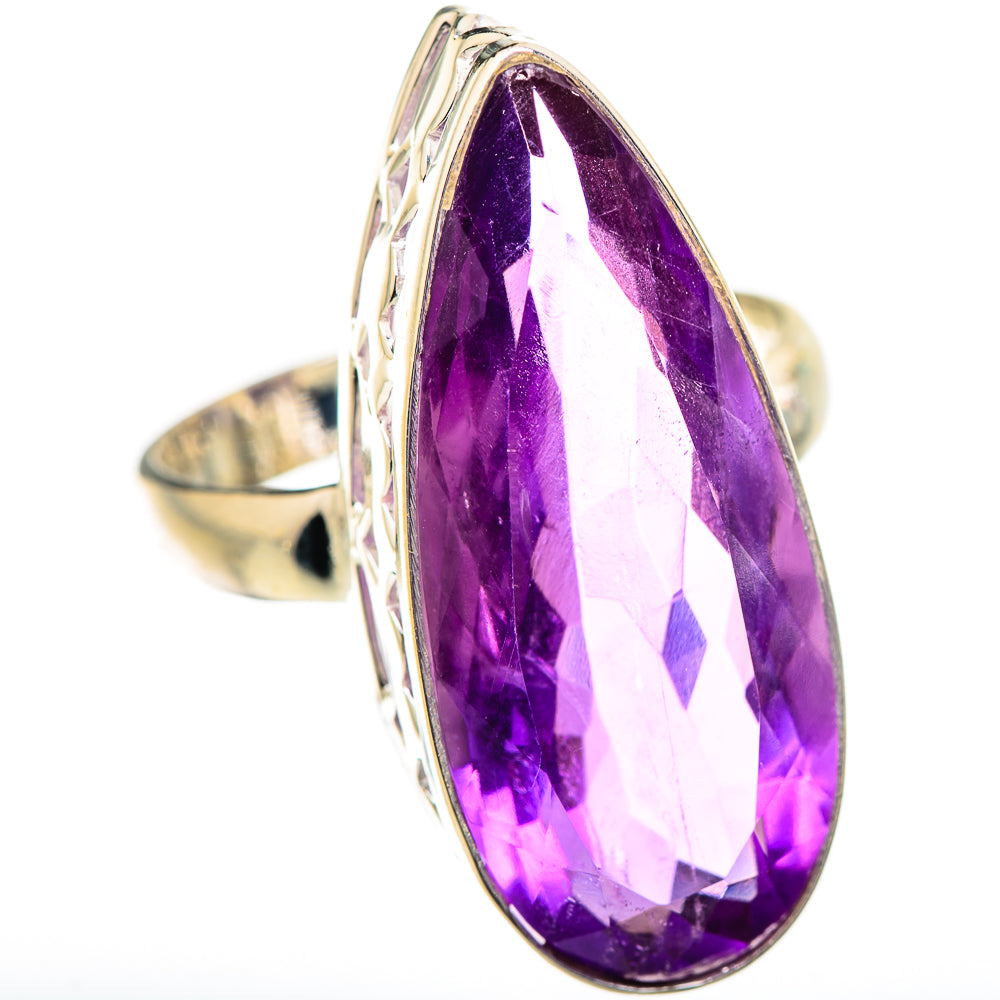 Amethyst Rings handcrafted by Anasilvercos - RING129672 - Photo 2