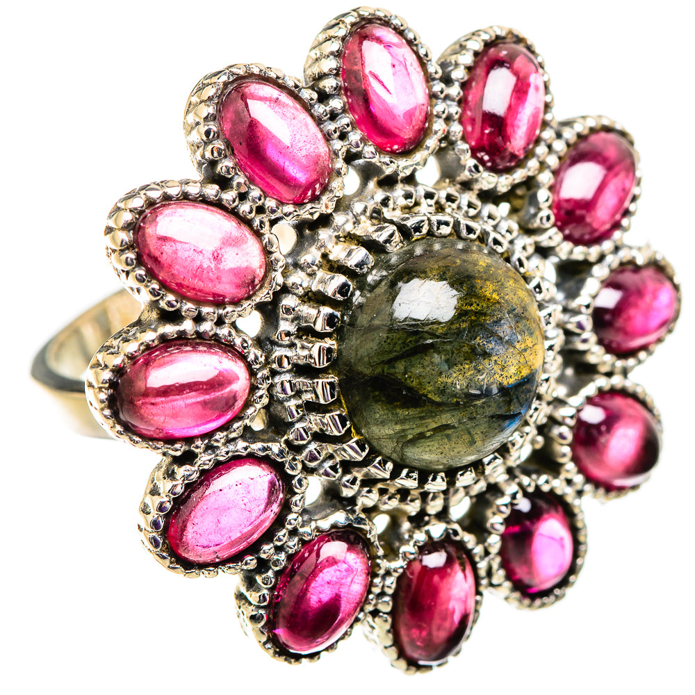 Labradorite Rings handcrafted by Anasilvercos - RING129679 - Photo 2