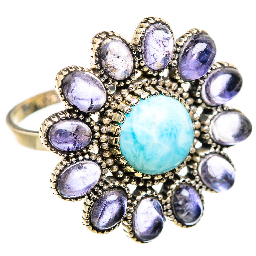 Larimar Rings handcrafted by Anasilvercos - RING129706 - Photo 2