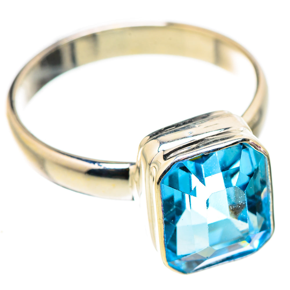 Blue Topaz Rings handcrafted by Anasilvercos - RING129713 - Photo 2