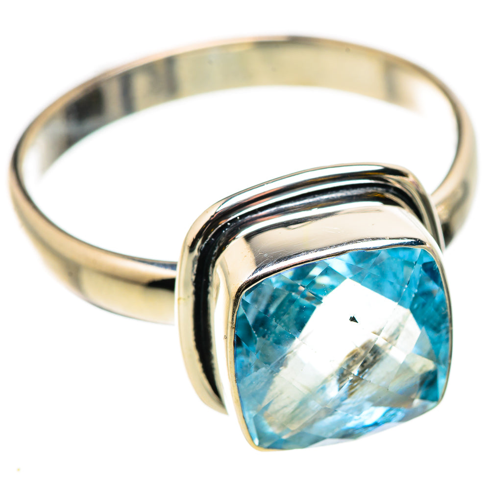 Blue Topaz Rings handcrafted by Anasilvercos - RING129714 - Photo 2