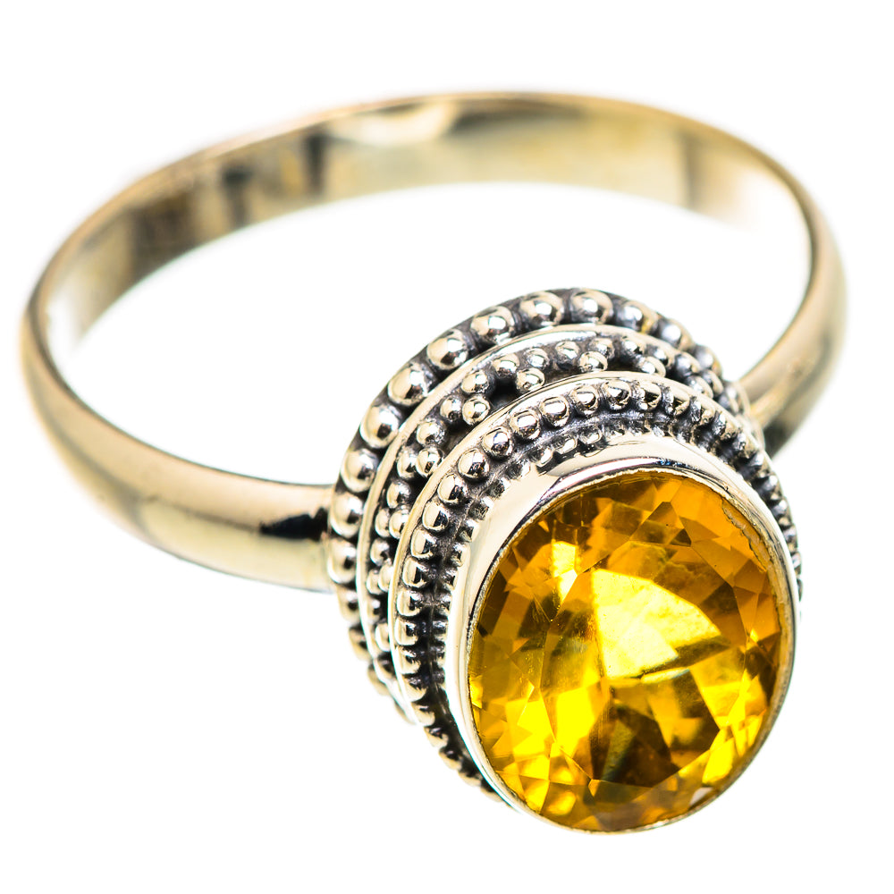 Citrine Rings handcrafted by Anasilvercos - RING129742 - Photo 2