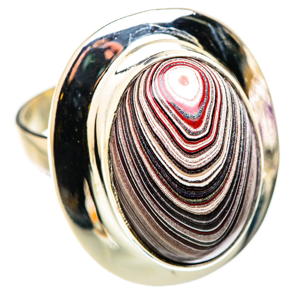 Fordite Rings handcrafted by Anasilvercos - RING129751 - Photo 2