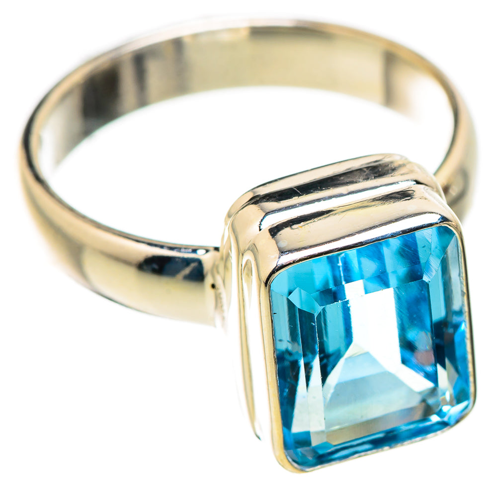 Blue Topaz Rings handcrafted by Anasilvercos - RING129760 - Photo 2