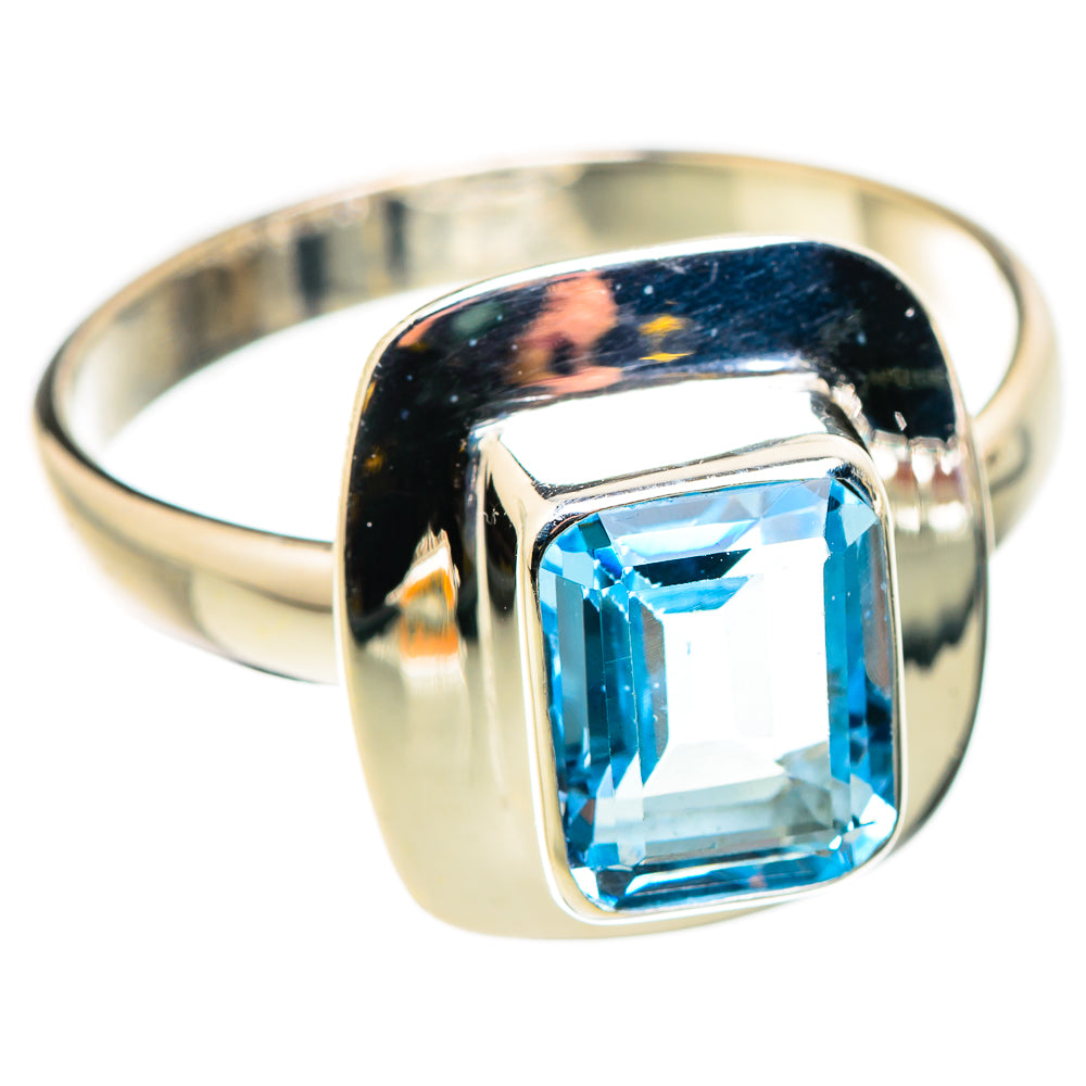 Blue Topaz Rings handcrafted by Anasilvercos - RING129762 - Photo 2