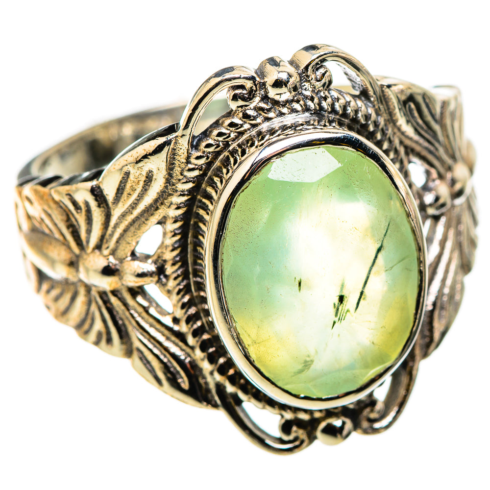 Prehnite Rings handcrafted by Anasilvercos - RING129764 - Photo 2
