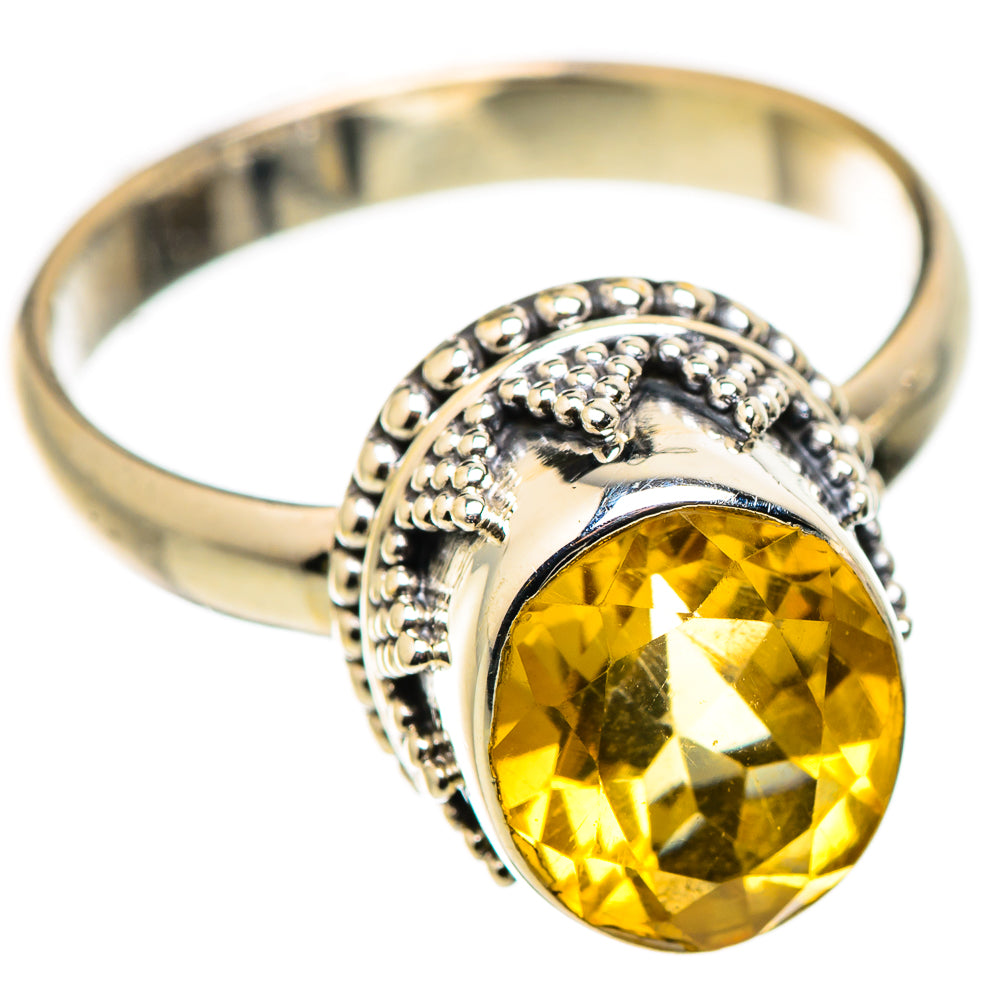 Citrine Rings handcrafted by Anasilvercos - RING129766 - Photo 2