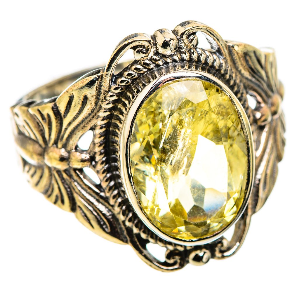 Citrine Rings handcrafted by Anasilvercos - RING129780 - Photo 2