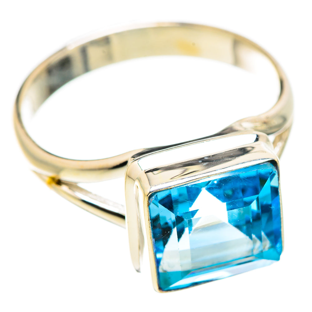Blue Topaz Rings handcrafted by Anasilvercos - RING129784 - Photo 2
