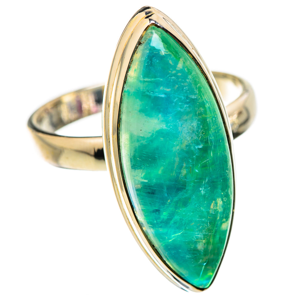 Green Moonstone Rings handcrafted by Anasilvercos - RING129787 - Photo 2