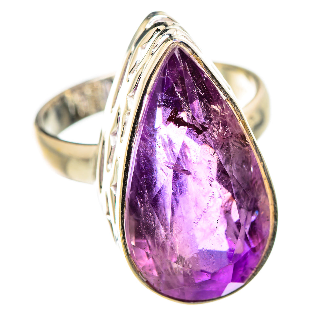 Amethyst Rings handcrafted by Anasilvercos - RING129793 - Photo 2