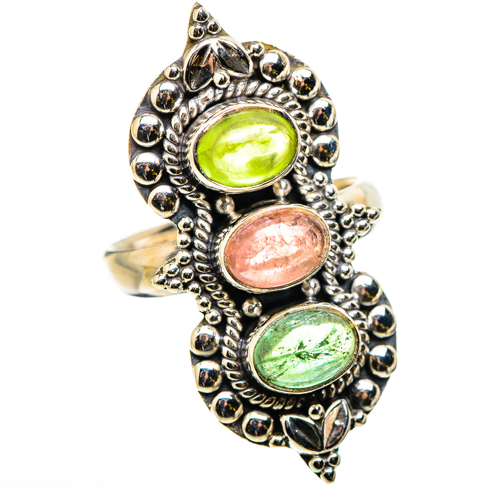 Tourmaline Rings handcrafted by Anasilvercos - RING129796 - Photo 2