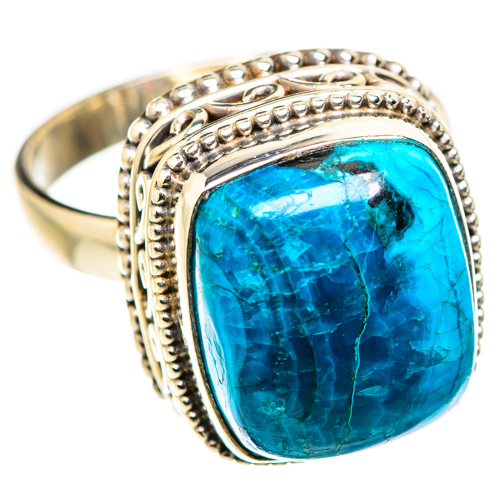 Chrysocolla Rings handcrafted by Anasilvercos - RING129828 - Photo 2