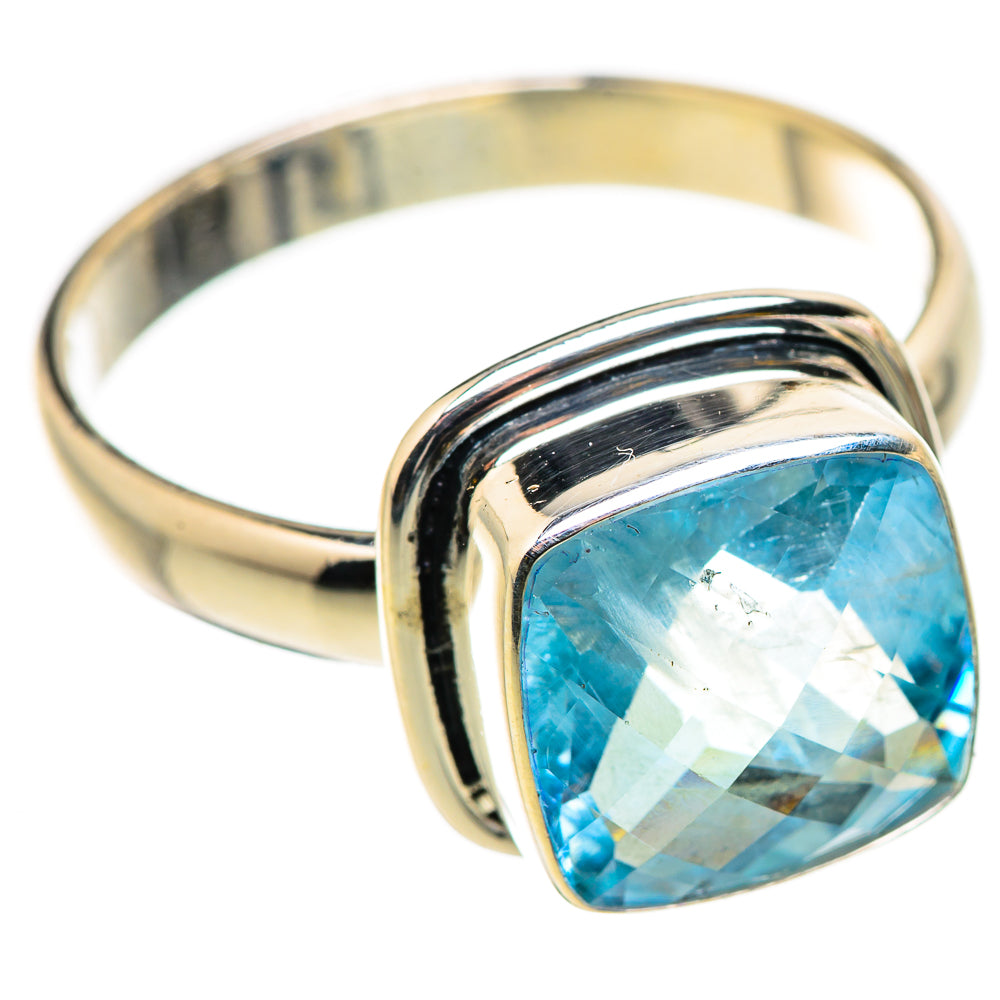 Blue Topaz Rings handcrafted by Anasilvercos - RING129830 - Photo 2