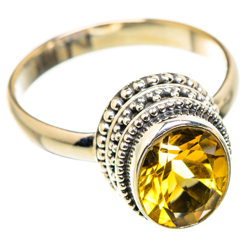 Citrine Rings handcrafted by Anasilvercos - RING129837 - Photo 2