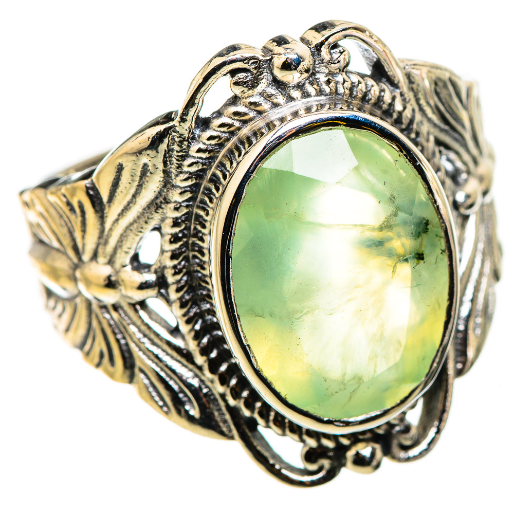 Prehnite Rings handcrafted by Anasilvercos - RING129855 - Photo 2