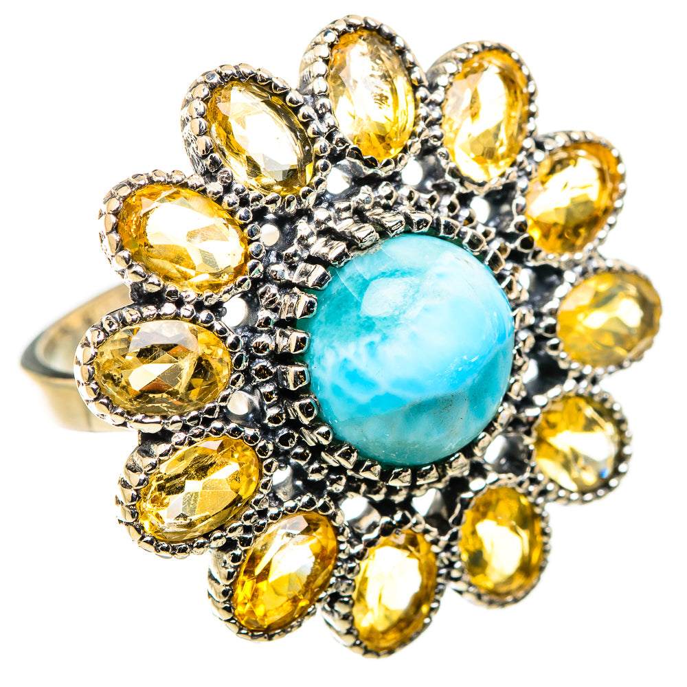 Larimar Rings handcrafted by Anasilvercos - RING129869 - Photo 2
