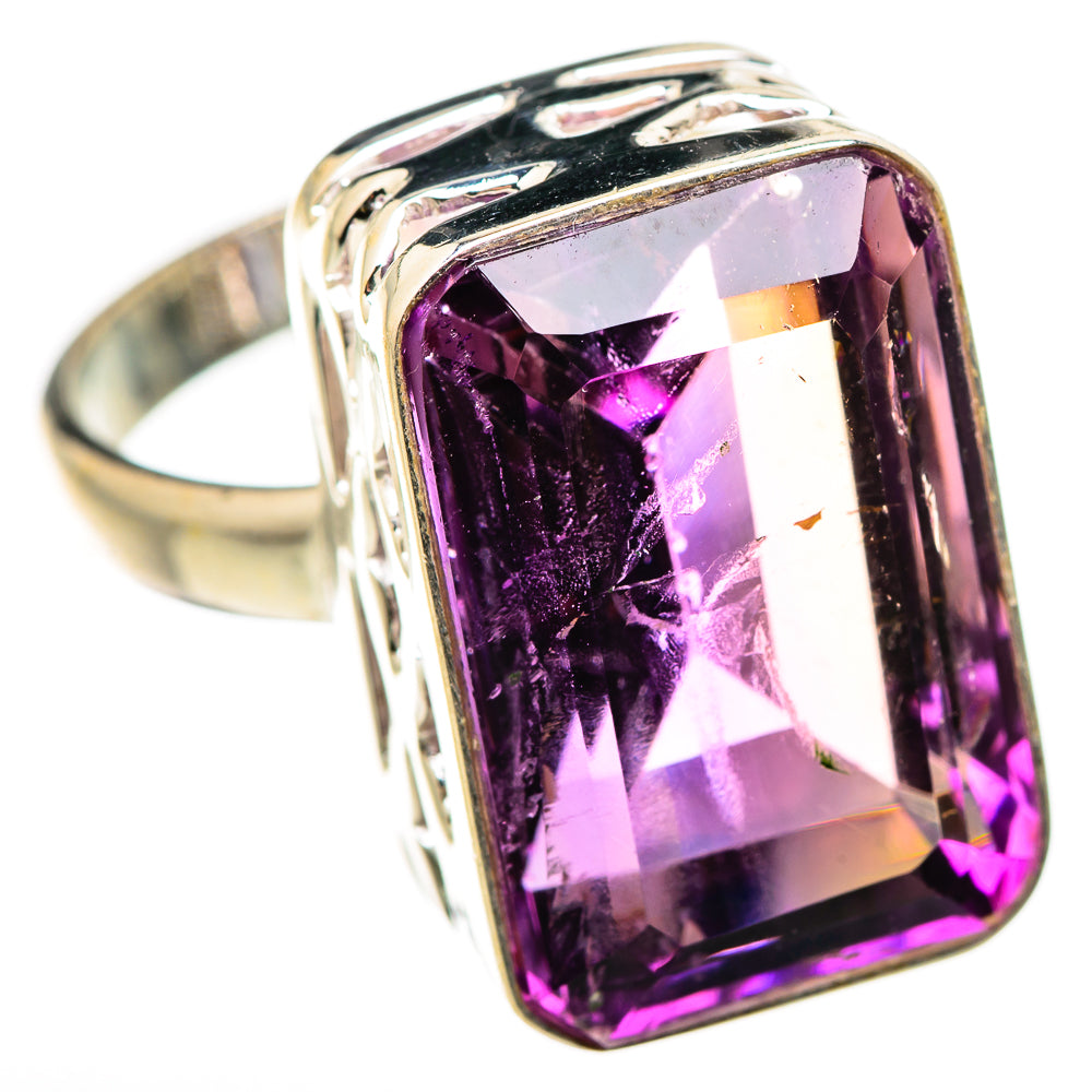 Amethyst Rings handcrafted by Anasilvercos - RING129913 - Photo 2