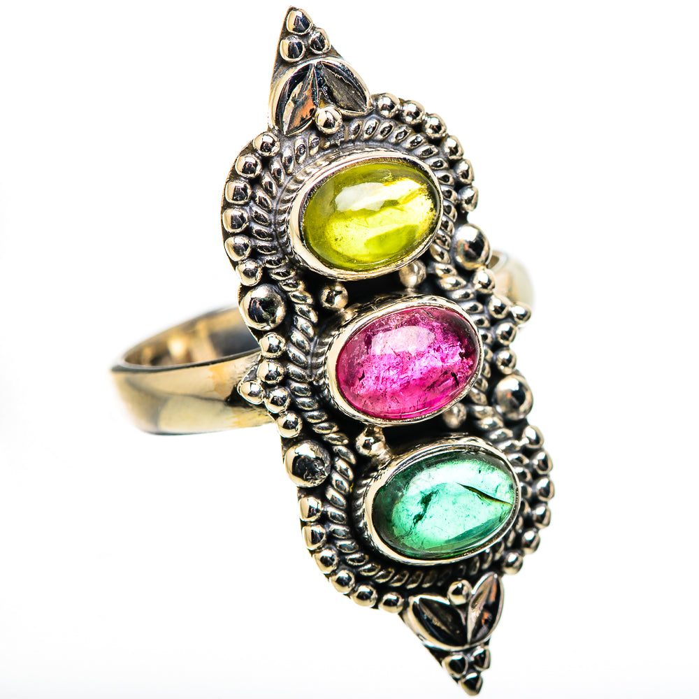 Tourmaline Rings handcrafted by Anasilvercos - RING129936 - Photo 2