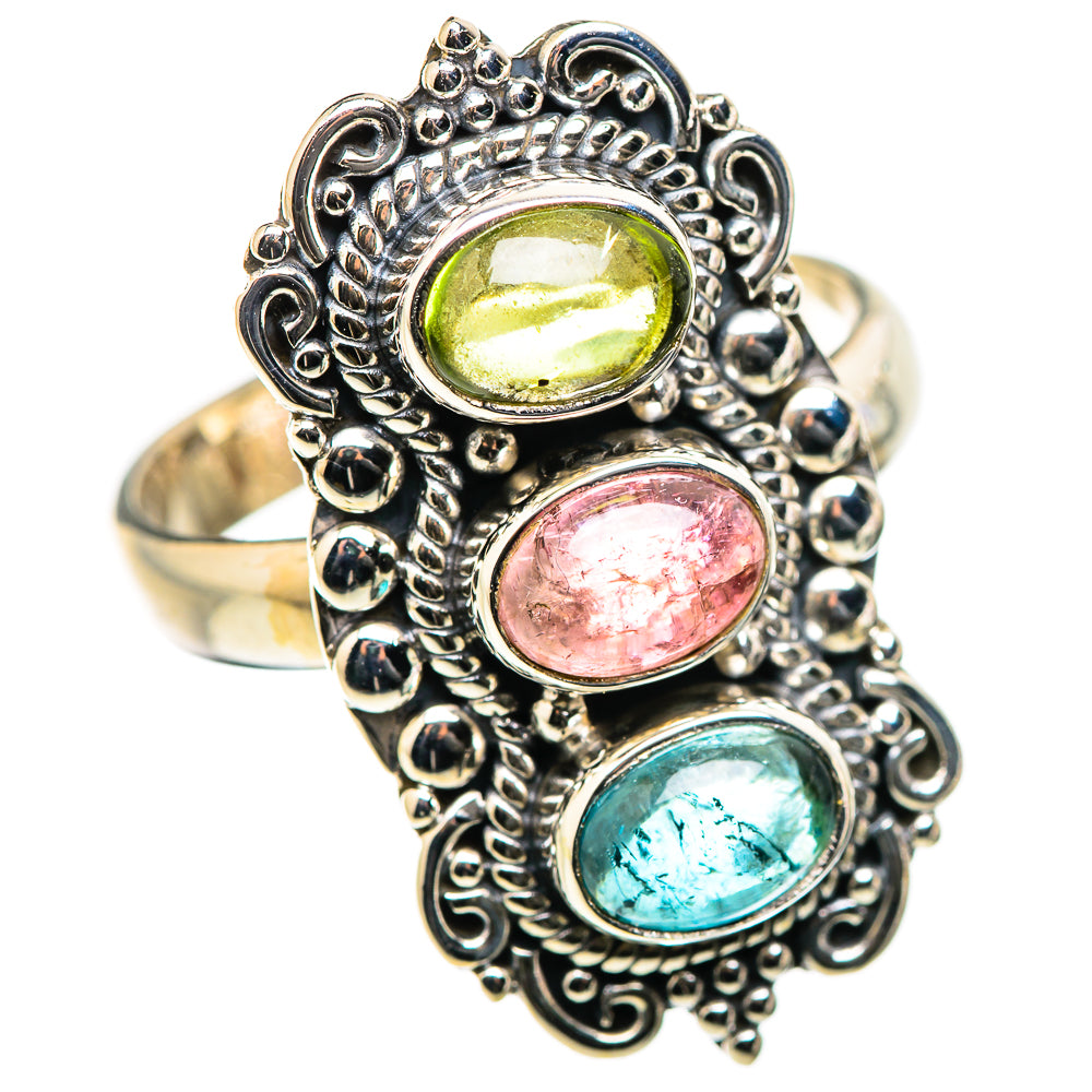 Tourmaline Rings handcrafted by Anasilvercos - RING129940 - Photo 2