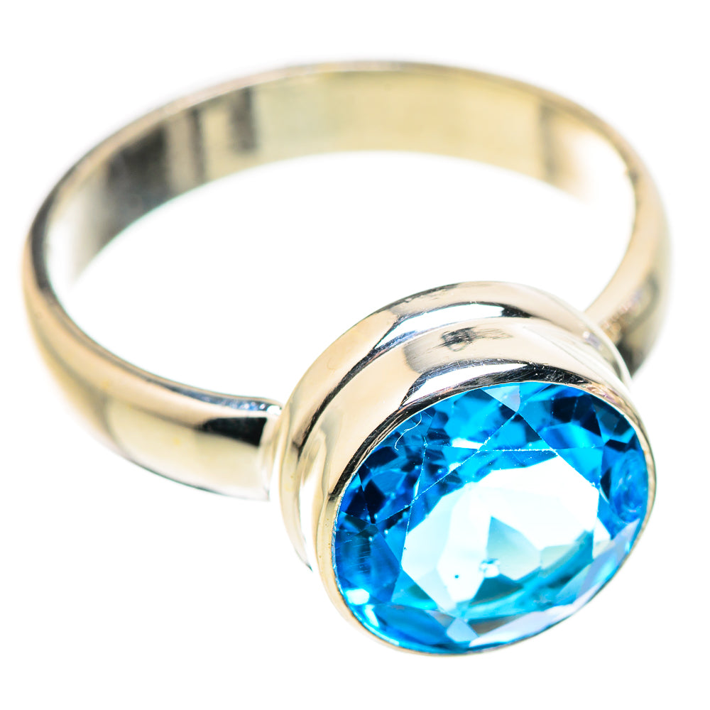 Blue Topaz Rings handcrafted by Anasilvercos - RING129948 - Photo 2